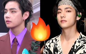 Diện mạo ‘bỏng mắt’ nhất của V BTS tại các lễ trao giải