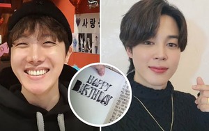 BTS: Xúc động tình yêu Jimin dành cho J-Hope qua bức thư mừng sinh nhật
