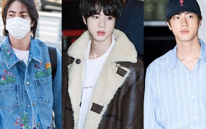 'Gu' thời trang sân bay của Jin BTS, luôn độc lạ