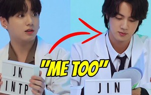 BTS: Sát cánh bên nhau lâu Jungkook nhiễm cả thói quen của anh cả Jin