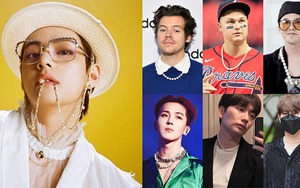 V BTS phá vỡ định kiến giới tính, đi đầu ‘trend’ thời trang ngọc trai với gương mặt đẹp ‘đốn tim’