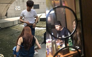 V BTS và các nam thần K-pop bị chụp ảnh 'trộm' khi đi chơi cùng bạn gái