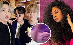 Jungkook BTS đã để lộ rõ hình xăm mới khi đi chơi cùng H.E.R