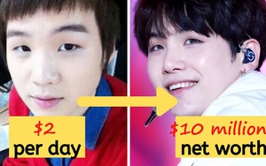 Hành trình vượt khó trở thành triệu phú USD của Suga BTS