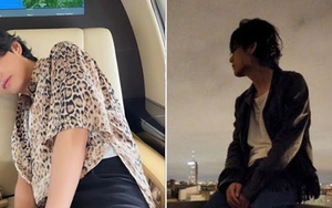 V BTS đăng ảnh đi chơi đêm ở Paris, hoàng tử đích thực trước ‘Celine Fashion Show’