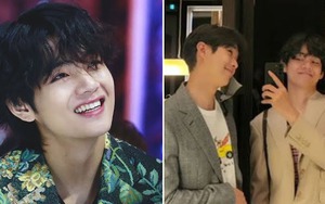 V BTS đã có thời gian xả hơi, ‘hẹn hò’ hội anh em Wooga Squad
