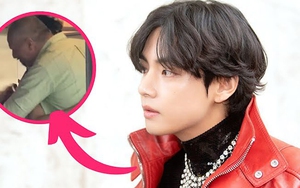 Tình bạn cực kỳ ‘cute’ của V BTS với vệ sĩ ở Paris khi tham gia show CELINE