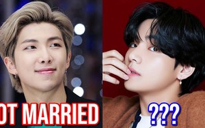 Tại sao HYBE lập tức phủ nhận tin đồn kết hôn của RM còn chuyện V BTS và Jennie thì không?