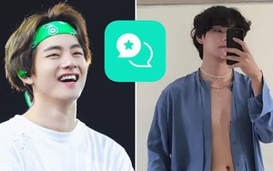 'Lỳ' như V BTS, yêu cầu fan bình luận về cơ bụng từ bức ảnh ở trần
