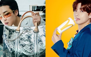 BTS đã hợp tác với 5 thương hiệu hàng đầu thế giới, nhiều sao mơ chẳng được