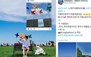 Tổng cục Du lịch Hàn Quốc tận dụng tên Jin BTS quảng bá điểm 'ăn chơi' trên đảo Jeju