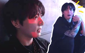 Jungkook BTS làm gì mà như trông đang ‘phê’ tại tiệc nghe của J-Hope?