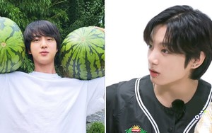 BTS luôn tỏ ra ‘kém miếng khó chịu’ khi Jin tặng quà ai đó trong nhóm