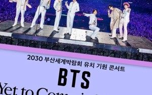HYBE tuyên bố rõ về chi phí cho buổi hòa nhạc của BTS ở Busan