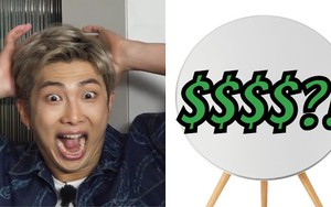 RM BTS lại thể hiện độ chịu chơi, loa nghe nhạc trông khá dị và giá cao ngất ngưởng