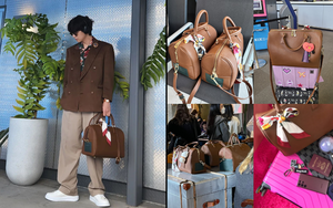 Túi 'Mute Boston' của V BTS trở thành 'It Bag' với ARMY tới concert 'Yet to Come in Busan'