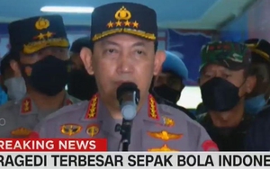 Cảnh sát công bố số người thiệt mạng trong vụ bạo loạn của bóng đá Indonesia