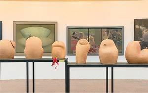 Họa sĩ người mất tượng, người rút tranh vì bị rạch xước tại triển lãm Mỹ thuật 2020