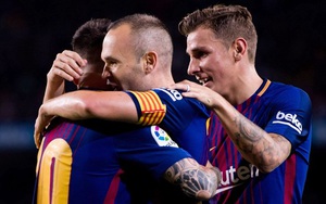 Video clip highlights bàn thắng trận Barca 2-0 Malaga