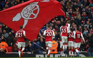 Arsenal 3-0 Stoke City: Aubameyang, Lacazette liên tiếp lập công (KT)