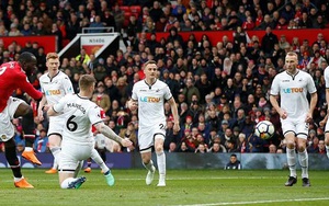 Mourinho: 'M.U đá hiệp một trận gặp Swansea hoàn hảo, Lukaku tuyệt hay'