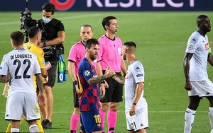 Messi từ chối bắt tay trọng tài vì không được công nhận bàn thắng