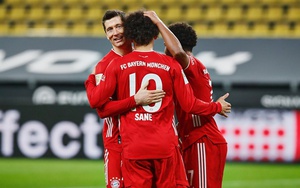 Dortmund 2-3 Bayern Munich: Lewandowski tỏa sáng, Bayern xây chắc ngôi đầu