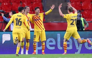 ĐIỂM NHẤN Bilbao 0-4 Barcelona: Messi lại là người hùng. Danh hiệu cứu cánh cho mùa giải