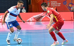 Futsal Việt Nam 2-3 Nga: Văn Ý tuyệt hay. Futsal Việt Nam tiếc nuối và tự hào