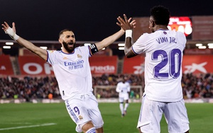Mallorca 0-3 Real Madrid: Benzema lập cú đúp, Real xây chắc ngôi đầu Liga