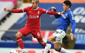 Liverpool 2-0 Everton: Thiago chuyền thành công nhiều hơn... cả đội Everton
