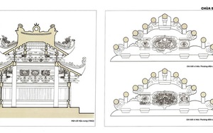 Ra mắt 'sách mẫu' về bảo tồn kiến trúc chùa Việt