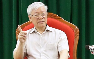 Đồng chí Tổng Bí thư, Chủ tịch nước Nguyễn Phú Trọng chủ trì họp lãnh đạo chủ chốt