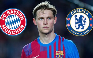 De Jong nhất quyết phớt lờ MU, chọn Chelsea hoặc Bayern nếu ra đi