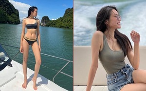 Bạn gái tin đồn của Văn Hậu khoe body 'bỏng mắt'