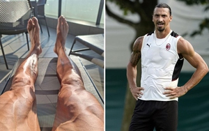 Ibrahimovic khoe đôi chân gân guốc chỉ 11 tuần sau khi phẫu thuật