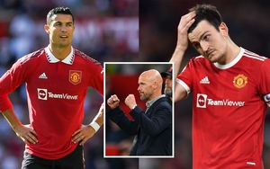 Ten Hag giải thích lí do Ronaldo và Maguire ngồi dự bị trong trận gặp Liverpool