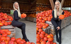 Cầu thủ đẹp nhất thế giới Ana Maria Markovic hóa thân thành miêu nữ trong dịp Halloween