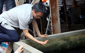 Phó Thủ tướng Vũ Đức Đam trực tiếp thị sát 2 ổ dịch sốt xuất huyết ở Hà Nội