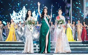 Cô gái Cao Bằng sinh năm 2000 Lương Thuỳ Linh đăng quang Hoa hậu Thế giới Việt Nam