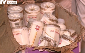 Hà Nội: Thu giữ số lượng lớn sữa chua không rõ nguồn gốc