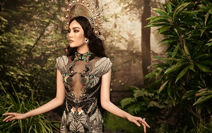 Lan Khuê hóa nữ thần quyến rũ xuất hiện trên poster show diễn mới của Hoàng Hải