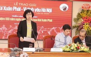 Bà Vũ Việt Trang - Phó tổng giám đốc TTXVN: Giải thưởng nuôi dưỡng tình yêu Hà Nội ở mọi lứa tuổi