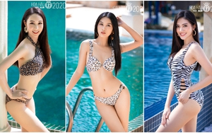 'Bỏng mắt' với bộ ảnh bikini gợi cảm của Top 35 Hoa hậu Việt Nam 2020