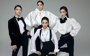 Bất ngờ độ highfashion của 'Bà trùm Hoa hậu' bên ba nàng hậu 9X, 10X