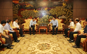 Đoàn cán bộ Thông tấn xã Việt Nam thăm và làm việc với tỉnh Quảng Trị