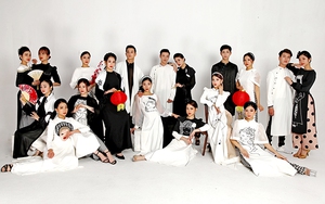 NTK Cao Minh Tiến ra mắt BST áo dài lấy cảm hứng từ Quan họ