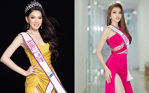 Á hậu Ngọc Thảo mang trang phục dân tộc 'Lá ngọc cành vàng' đến MGI