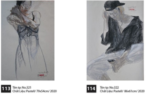 Triển lãm 'Nét và Hình' của hoạ sĩ Nguyễn Dương Đính