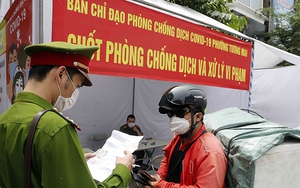 Hà Nội xử phạt vi phạm trên 8 tỷ đồng sau hơn một tuần thực hiện giãn cách xã hội